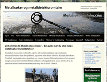 Tablet Screenshot of metallsokeromtaler.com